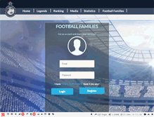 Tablet Screenshot of footballfamilies.com